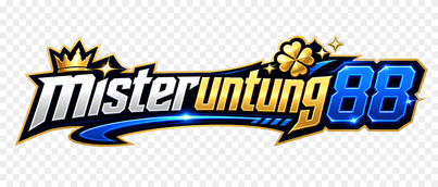 Logo misteruntung88 hitam emas